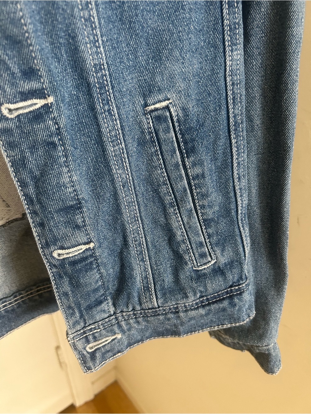 Star Wars Blue Denim Jacket with Black & White Character Graphics - Picture 8 of 10